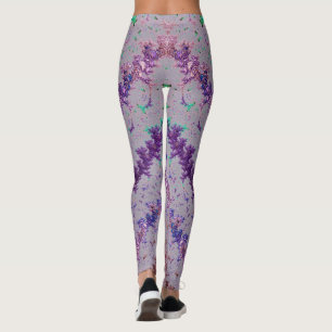 Leggings ~ Purple Pink Green ~ Original