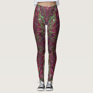 Leggings ~ red green ~ Original
