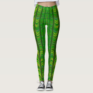 Leggings ~red green yellow Christmas