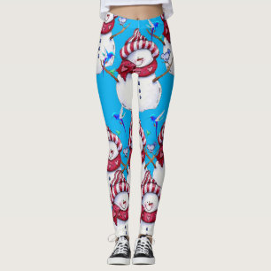 leggings snowman