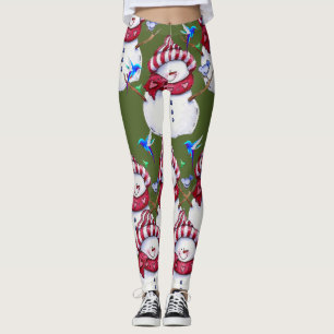leggings snowman
