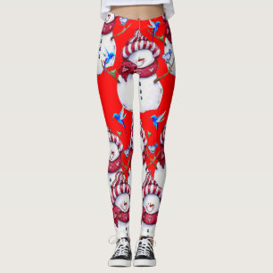 leggings snowman