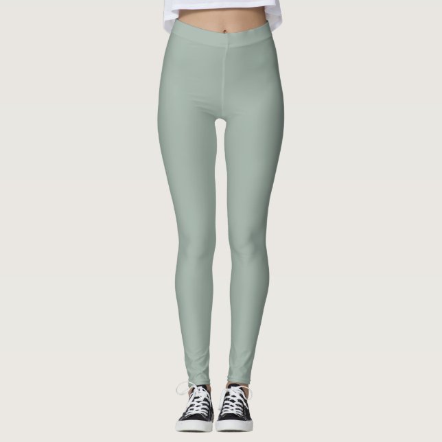 Leggings, Soft Sage  Leggings (Front)