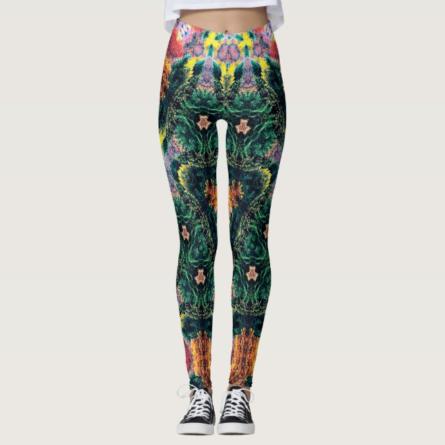 Leggings THE KALEIDOSCOPE OF LIFE  (Front)