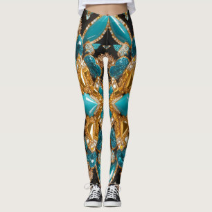Leggings with Bahamas Colours design
