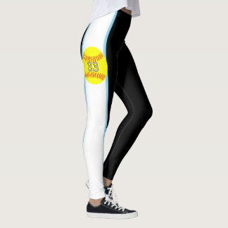 Leggings with Custom Number