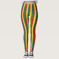 Leggings with flag of Cameroon