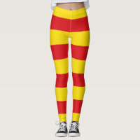 Leggings with flag of Catalonia