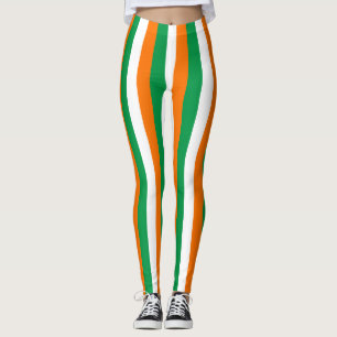 Leggings with flag of Ireland