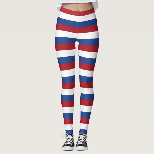 Leggings with flag of Netherlands (Front)
