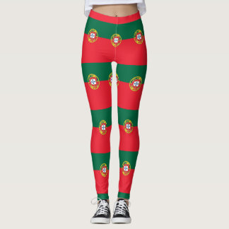Leggings with flag of Portugal