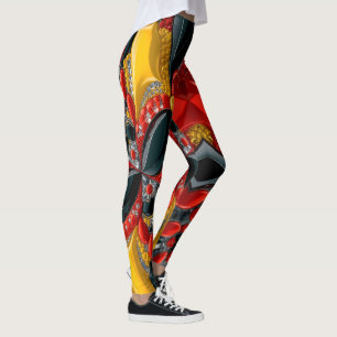 Leggings with Germany Colours design