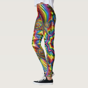 Leggings with LGBTQ Colours design