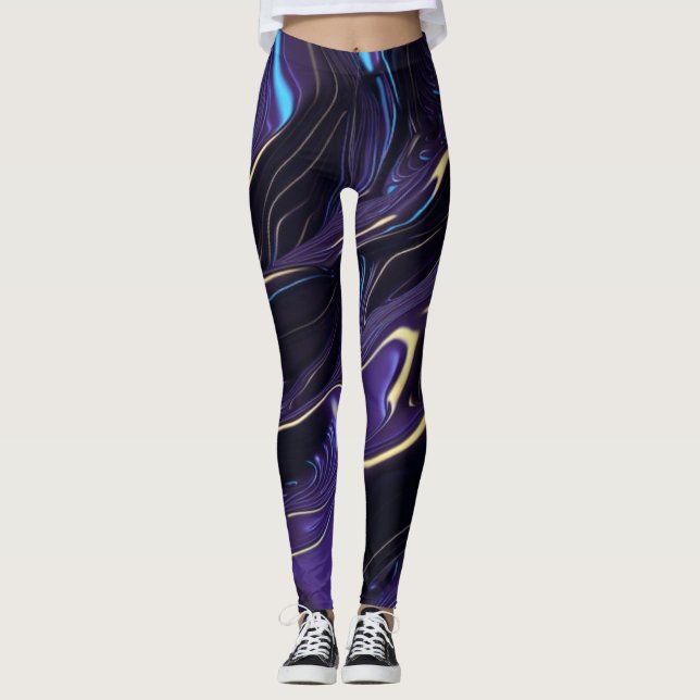 "Leggings with Personality: Unique Custom Designs" Leggings (Front)