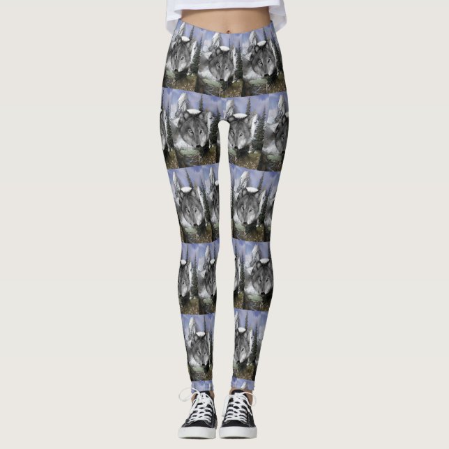 Leggings Wolves (Front)