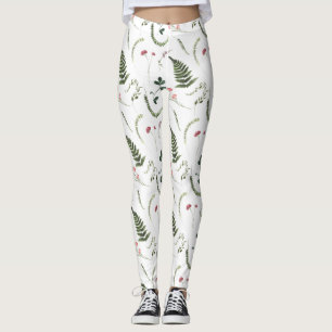 Leggings Women - Floral Pattern