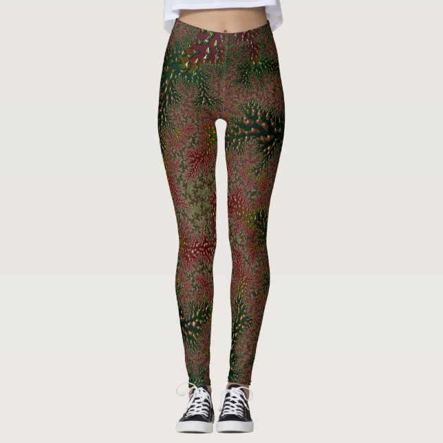 Leggings ~ Xmas red green~ Original (Front)