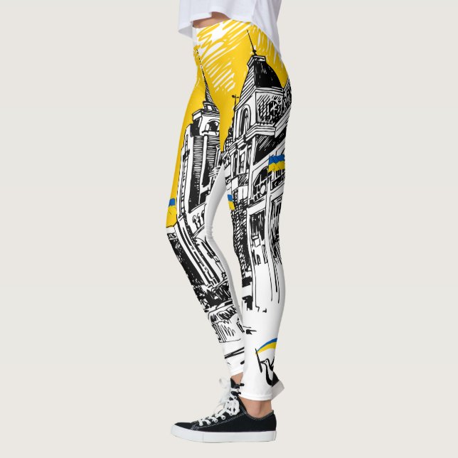 Leggins - Ukraine Motiv Leggings (Left)