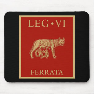 Legio VI Ferrata: Ancient Roman Legion Vexillum Mouse Mat