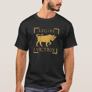 Legio VI Victrix Bull Emblem Roman Legion T-Shirt