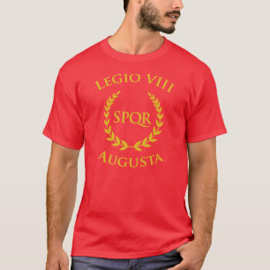 Legio VIII Augusta Red with Gold T-Shirt