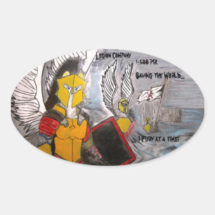 Legion Company Colour Sticker