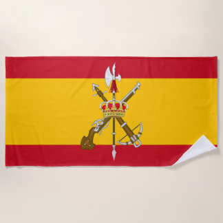 Legion Española flag Beach Towel