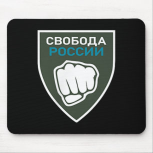 Legion Freedom For Russia Anti-war Flag Russian Pr Mouse Mat