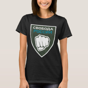 Legion Freedom For Russia Anti-war Flag Russian Pr T-Shirt