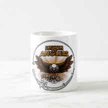 Legion Of Anglers Coffee Mug Gold