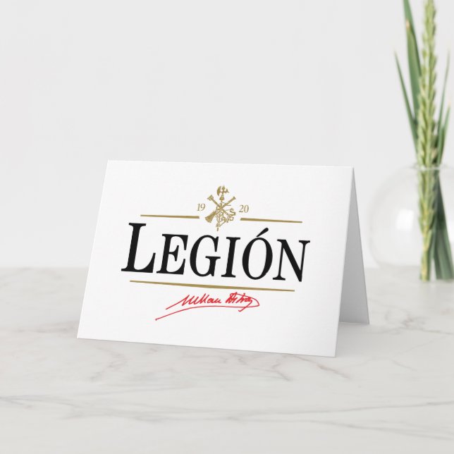 Legion Thank You Card (Front)