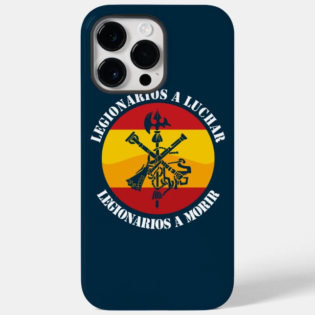 Legionarios a luchar Case-Mate iPhone case (Back)