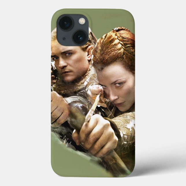 LEGOLAS GREENLEAF™ and TAURIEL™ Graphic Case-Mate iPhone Case (Back)