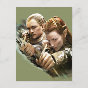 LEGOLAS GREENLEAF™ and TAURIEL™ Graphic Postcard