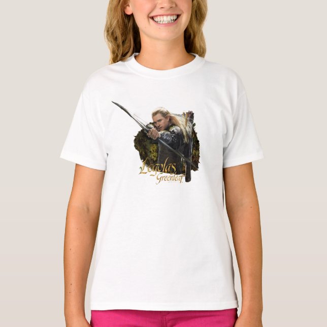 LEGOLAS GREENLEAF™ Drawing Bow Graphic T-Shirt (Front)