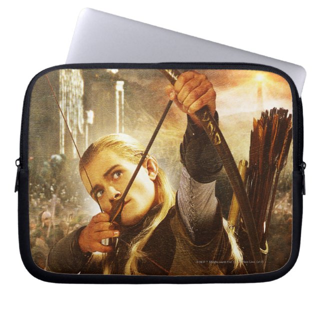 LEGOLAS GREENLEAF™ in Action Laptop Sleeve (Front)