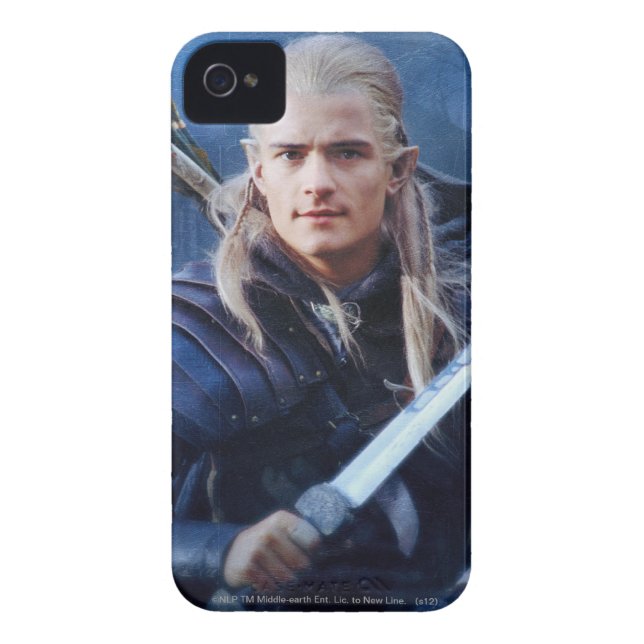 LEGOLAS GREENLEAF™ in Blue Case-Mate iPhone Case (Back)