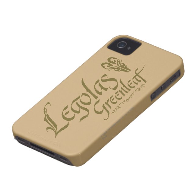 LEGOLAS GREENLEAF™ Name Case-Mate iPhone Case (Bottom)