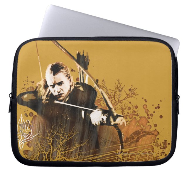 LEGOLAS GREENLEAF™ Shooting Arrow Laptop Sleeve (Front)