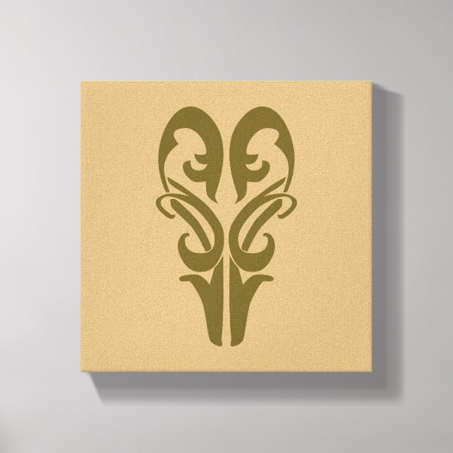 LEGOLAS GREENLEAF™ Symbol Canvas Print (Front)