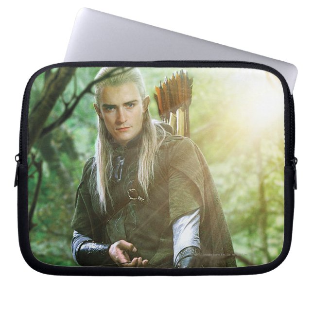 LEGOLAS GREENLEAF™ with bow Laptop Sleeve (Front)