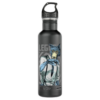 Legoshi = Beastars = Manga style desing 710 Ml Water Bottle