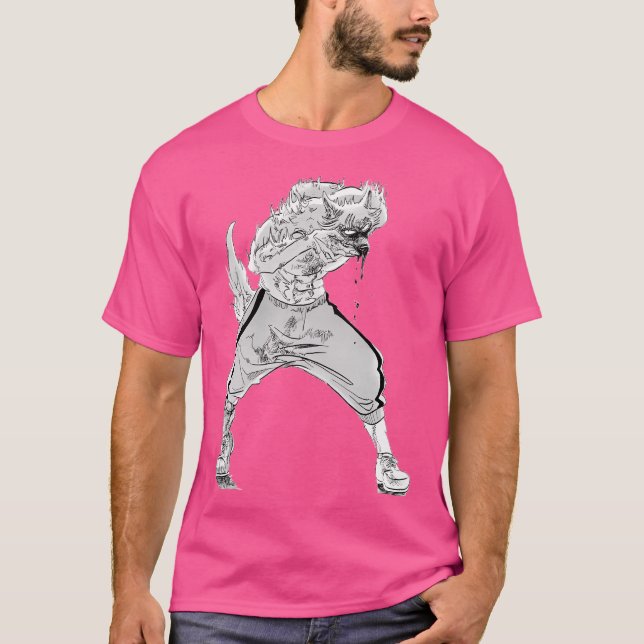 Legoshi Fighting Design T-Shirt (Front)