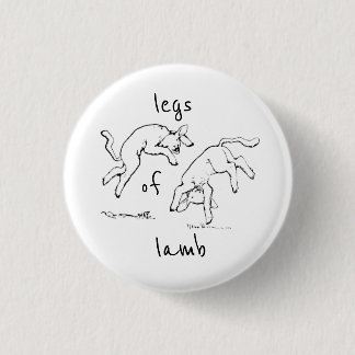 Legs of Lamb 3 Cm Round Badge