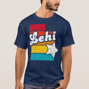 Lehi Utah Vintage Distressed Souvenir 2 T-Shirt