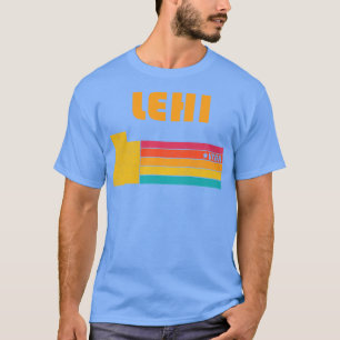 Lehi Utah Vintage Distressed Souvenir T-Shirt