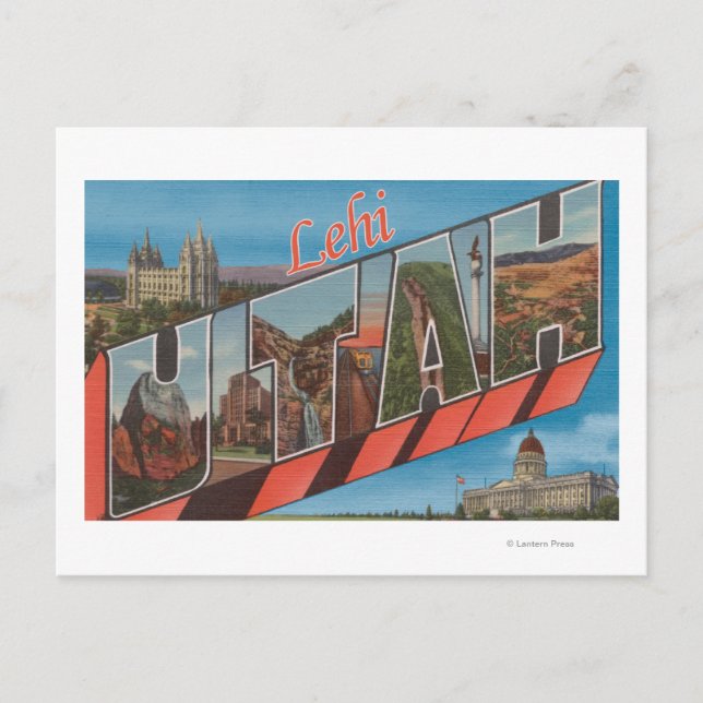 Lehi, UtahLarge Letter ScenesLehi, UT Postcard (Front)