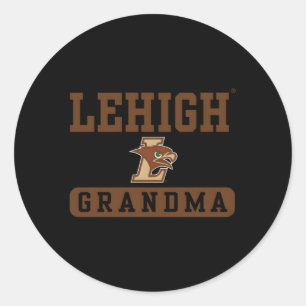 Lehigh Mountain Hawks Grandma Classic Round Sticker