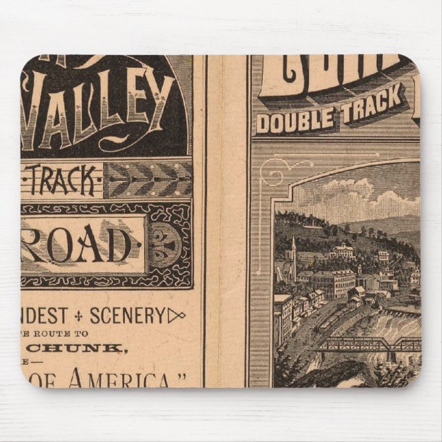 Lehigh Valley Railroad Mouse Mat (Front)