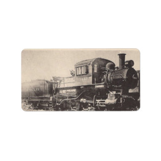 Lehigh Valley Sayre Railroad Train Address Label